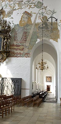 Kalkmaleri i Århus Domkirke